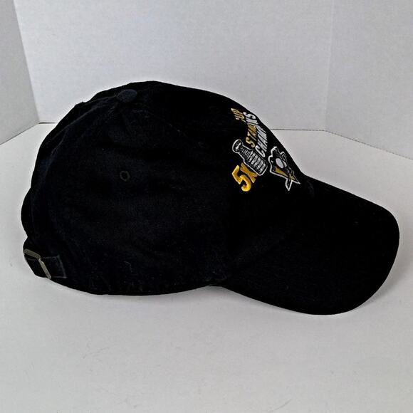 '47 Brand Pittsburgh Penguins 5X Stanley Cup Champions Strapback Dad Cap/Hat NHL - Picture 5 of 11